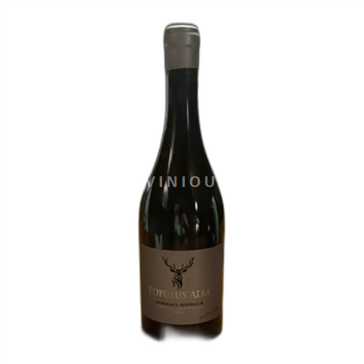 Vin Rouge sec Populus Alba 2021 France Bordeaux Bordeaux supérieur AOC