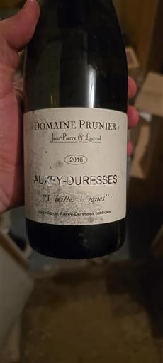 Burgund Auxey-Duresses Domaine Prunier Vieilles Vignes 2016