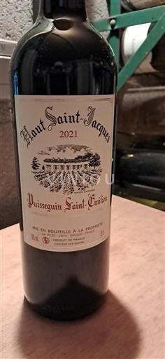 Burdeos Puisseguin-saint-émilion Haut Saint-Jacques 2021