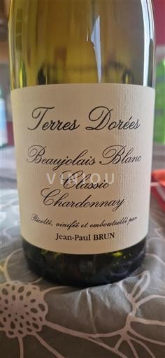 Beaujolais No especificado Terres Dorées Classic Chardonnay Sin añada