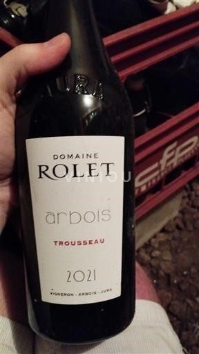 Jura Arbois Domaine Rolet Trousseau 2021