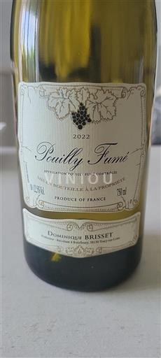 Loire Valley Pouilly-Fumé Dominique Brisset 2022