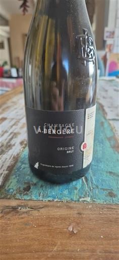 Champagne Sâm-panh A. Bergère Origine Không niên vụ