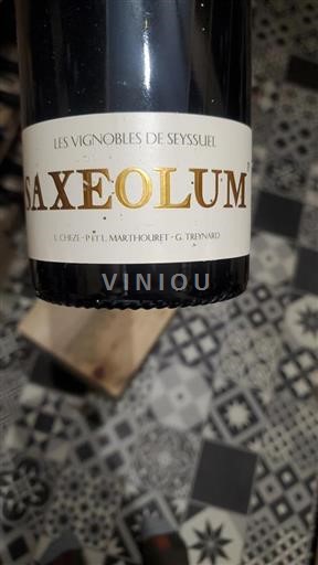 Rhônen laakso Côte-rôtie Les Vignobles de Seyssuel Saxeolum Ei vuosikertaa