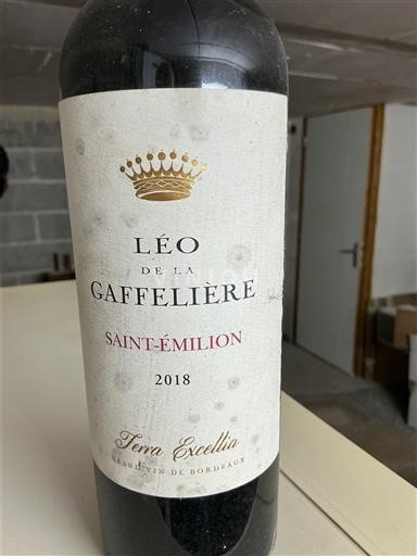 Bordeaux Saint-Émilion Léo de La Gaffelière 2018