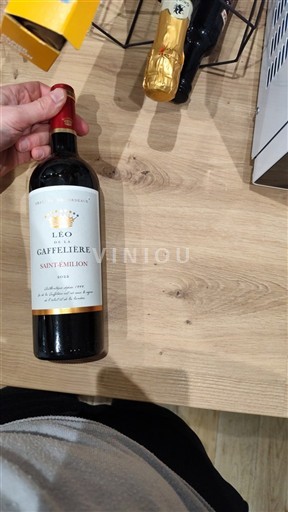 Bordeaux Saint-Émilion Léo de La Gaffelière 2018
