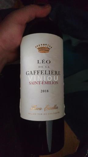 Bordeaux Saint-Émilion Léo de La Gaffelière 2018