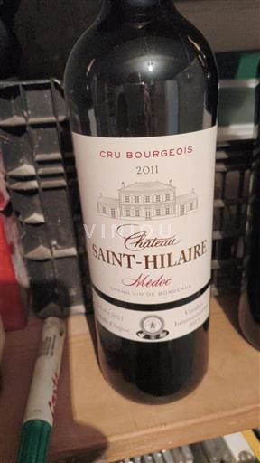 Bordeaux Médoc Cru Bourgeois Château Saint-Hilaire 2011