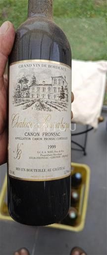Burdeos Canon-Fronsac Château Barrabaque 1999