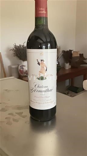 Bordéus Pauillac Grand Cru Armailhac 2002