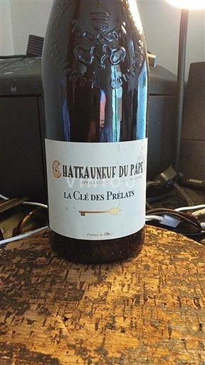Thung lũng Rhône Châteauneuf-du-pape La Clé des Prélats 2017