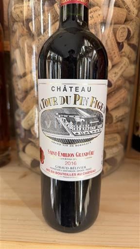 Burdeos Saint-Émilion Gran Cru Grand Cru Château La Tour du Pin Figeac 2016