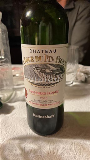 Burdeos Saint-Émilion Gran Cru Grand Cru Château La Tour du Pin Figeac 2016