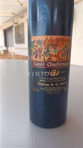 Provansa Côtes-de-Provence Château La Tourre Charlemagne 2005