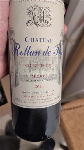 Bordeaux Médoc Cru Bourgeois Château Rollan de By 2011