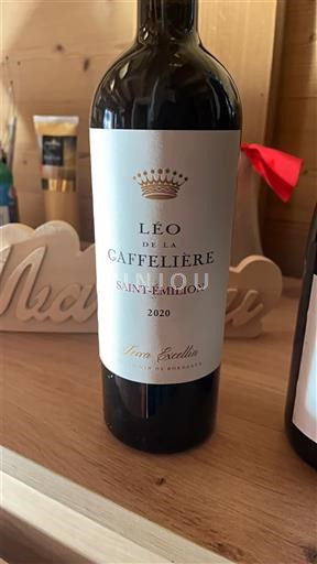 Bordeaux Saint-Émilion léo de la gaffelière  2020