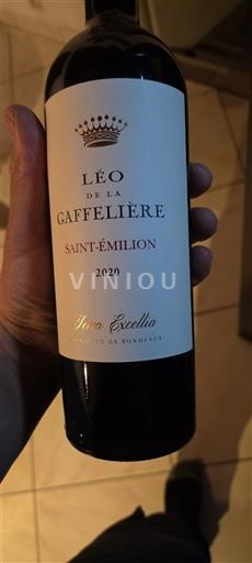 Bordeaux Saint-Émilion léo de la gaffelière  2020