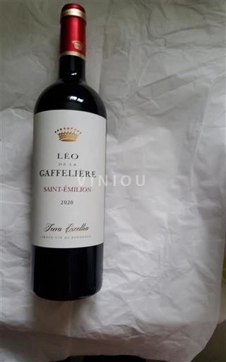 Bordeaux Saint-Émilion léo de la gaffelière  2020