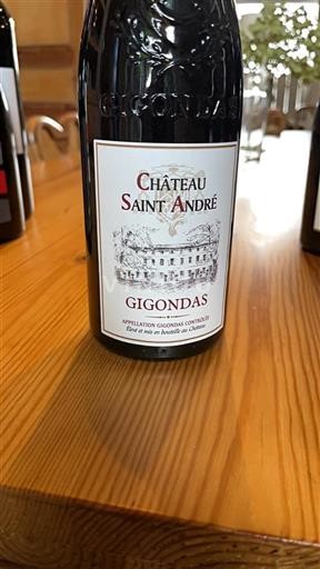 Údolí Rhôny Gigondas Château Saint André 2022