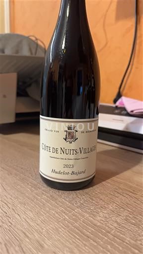 Burgundsko Côte de nuits villages Hudelot-Bajard 2023