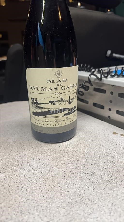 Languedoc Not Specified Mas de Daumas Gassac 2004