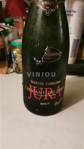 Jura Crémant du Jura Marcel Cabelier Intessence Icke årgångsbetecknad
