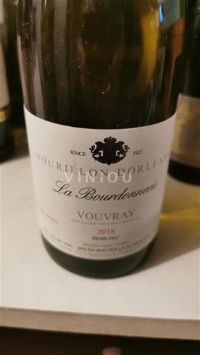 Loiredalen Vouvray Bourillon Dorleans La Bourdonnerie 2018