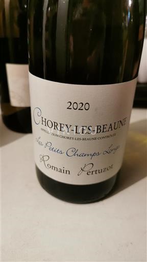 Borgonha Chorey-lès-Beaune Romain Pertuzot Les Petits Champs Longs 2020