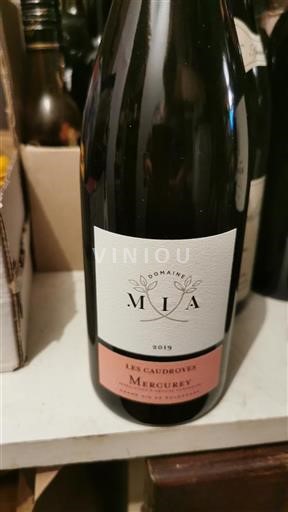 Bourgogne Mercurey Domaine MIA Les Caudroyes 2019