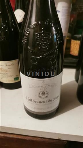 Rhône Valley Châteauneuf-du-Pape Domaine Varenne 2012