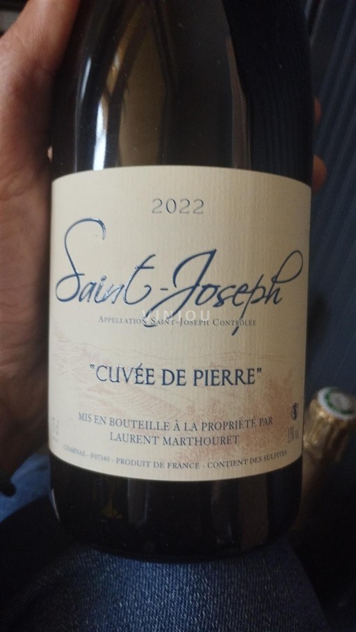 Rhônen laakso Saint-Joseph Laurent Marthouret de Pierre 2022