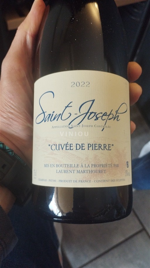 Rhônen laakso Saint-Joseph Laurent Marthouret de Pierre 2022