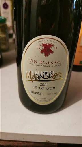 Alsace Grand Cru Metz Bleger 2022