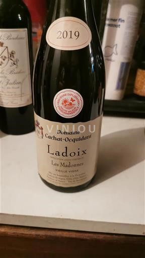 Burgundi Ladoix Domaine Cachat-Ocquidant Les Madonnes Vieille Vigne 2019