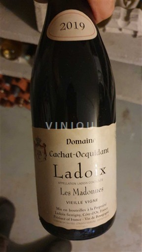 Bourgogne Ladoix Domaine Cachat-Ocquidant Les Madonnes Vieille Vigne 2019