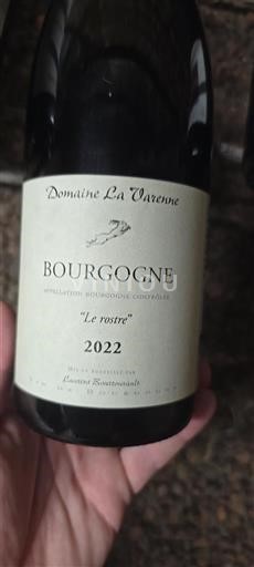 Borgoña Domaine La Varenne Le rostres 2022