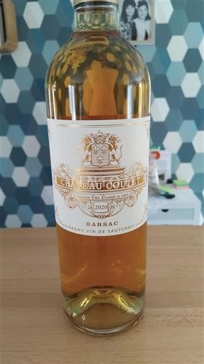 Bordéus Barsac Premier Cru Château Coutet 2020