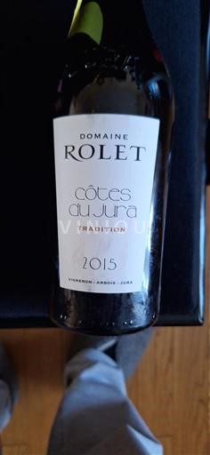 Jura Côtes-du-jura Domaine Rolet Tradition 2015