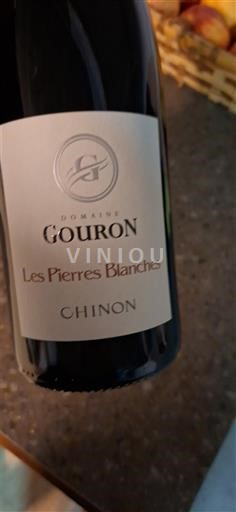 Loire Valley Chinon Domaine Gouron Les Pierres Blanches Non-Vintage