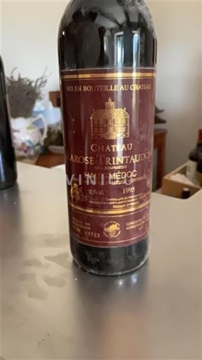 Burdeos Haut-Médoc Cru Bourgeois Larose-Trintaudon 1995