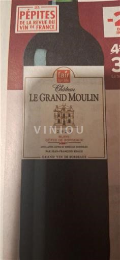 Bordeaux Blaye-côtes-de-bordeaux Château Le Grand Moulin 2023