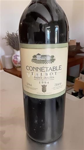 Bordeaux Saint-Julien Talbot Connétable 1994