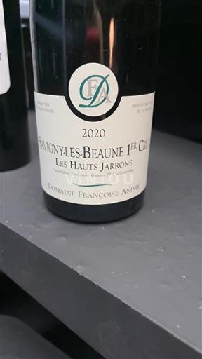 Burgundi Määrittelemätön Premier Cru Domaine Françoise André Les Hauts Jarrons 2020