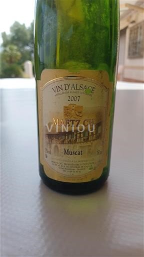 Alsace Grand Cru Maetz Ch Muscat 2007
