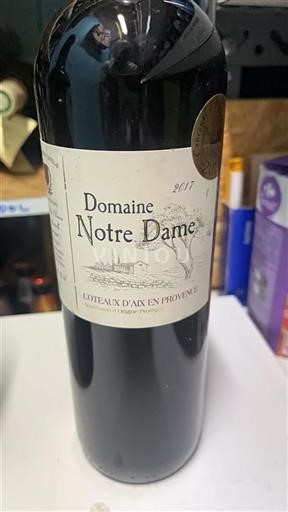Provence Coteaux-d'aix-en-provence Domaine Notre Dame 2017