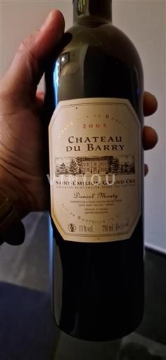 Burdeos Saint-Émilion Grand Cru Château Barry 2005