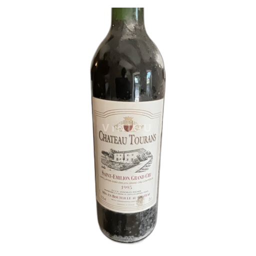 Bordéus Saint-Émilion Château Tourans 1995
