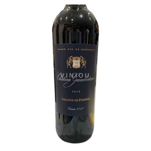 Burdeos Lalande-de-Pomerol Château Guimberteau 1717 2018