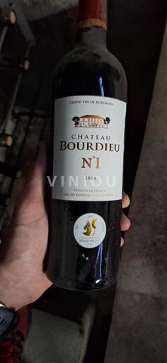 Bordeaux Blaye Côtes de Bordeaux Château Bourdieu N°1 2018