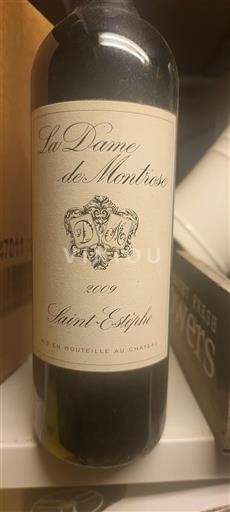Bordeaux Saint-Estèphe Château Montrose La Dame de Montrose 2009